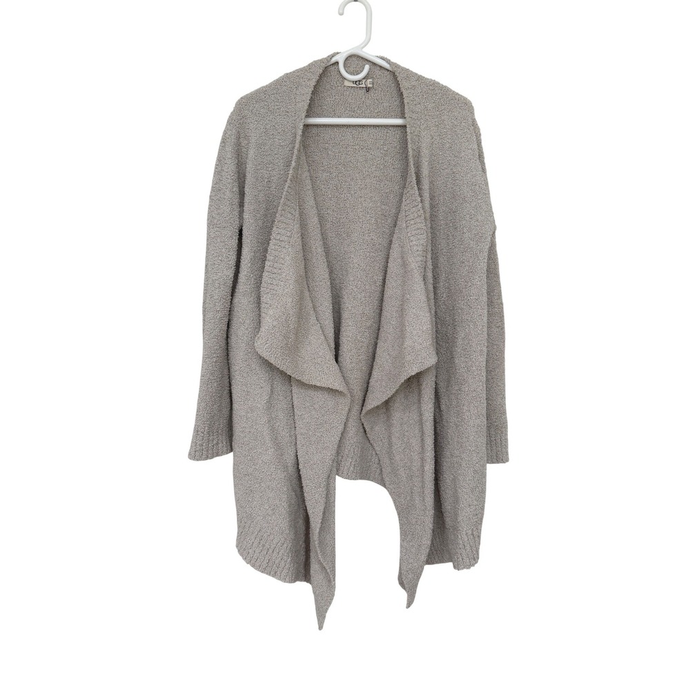 UGG Phoebe Wrap Drape Cardigan Open Front Relaxed Cabin Cozy Soft Knit